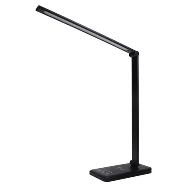 LED Negle bordlampe med trådløs opladning - Sort