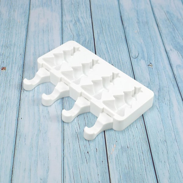 Sugarcraft-form i silikon, 3D, söt julgran, bakverktyg