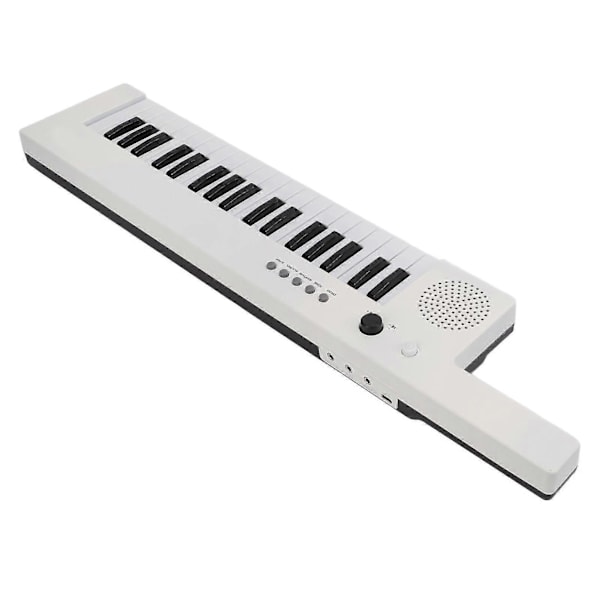 37-tangenters Keyboard Piano Bärbar Gitarr Elektroniskt Orgel Mini Keytar Utbildning Musikinstrumentbf-3755 white