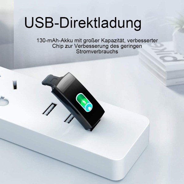 Fitnessarmband, vattentät smartklocka (IP67), sportklocka, mäter blodtryck, blodsyre, EKG, puls, distans, etc