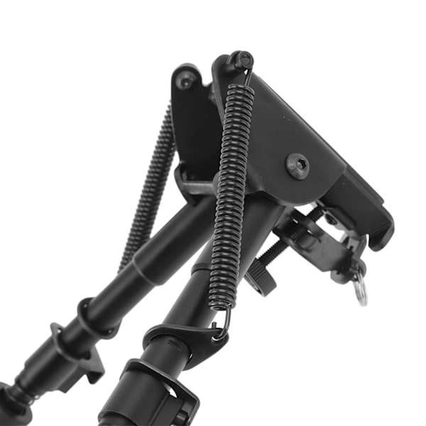 Hopfällbart Snabbfäste Bipod Aluminiumlegering Stativ Skyttens Bipod för Utomhusskytte