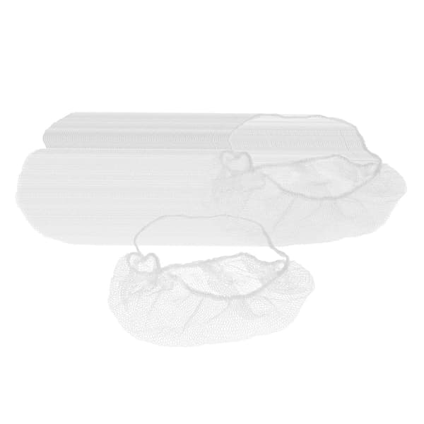 100 kpl Partaverkko Suojaava Partasuoja White elastic