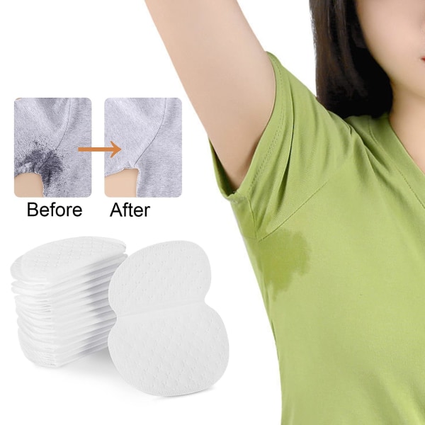 50/100 st Underarm Sweat Pads Super Absorption Stark Lim, Läckagesäker Anti-Svettande Pad 100pcs