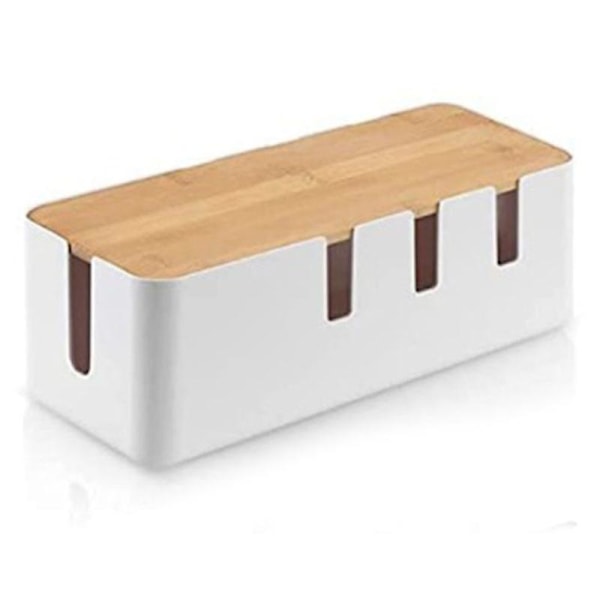 Cable Tidy Box Stor för förvaring Förlängningskabel, hantering