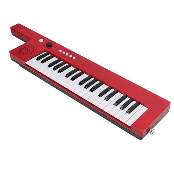 37-tangenters Keyboard Piano Bärbar Gitarr Elektroniskt Orgel Mini Keytar Utbildning Musikinstrumentbf-3755 red