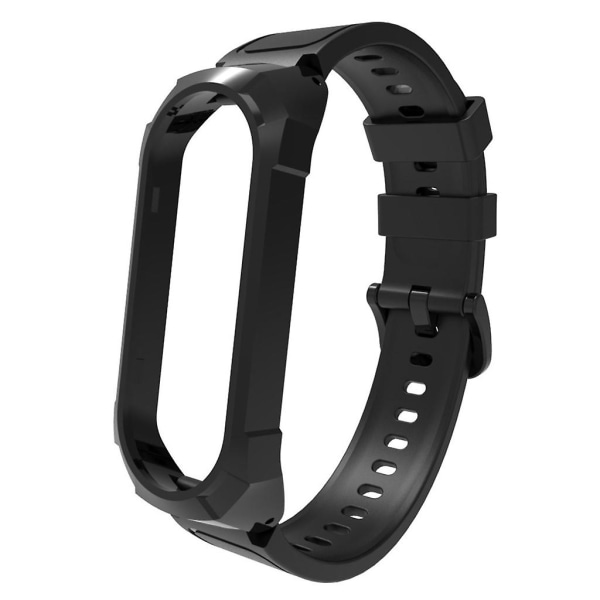 Justerbart armband för Mi Band 8, svettsäkert och andningsbart Black