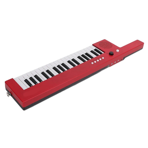 37-tangenters Keyboard Piano Bärbar Gitarr Elektroniskt Orgel Mini Keytar Utbildning Musikinstrumentbf-3755 red