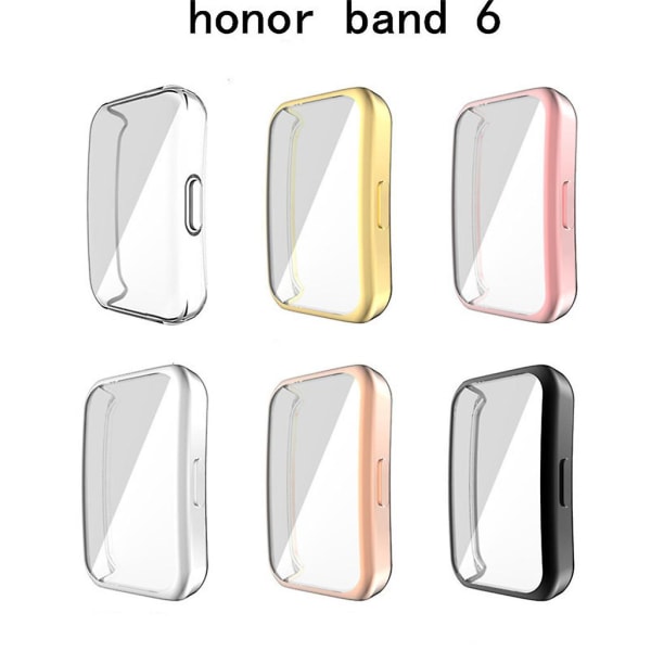 Skydd för fodral som passar till Huawei för Honor Band 6 ultratunt Sc Clear