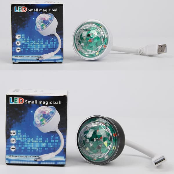 USB Discolys, Plug In Discokule Lys, Discokule Lys Black