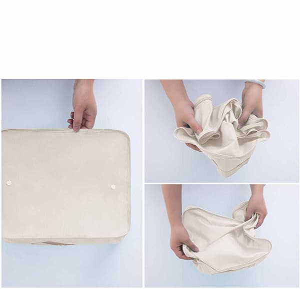 Organizer til Rejsetaske - 7 dele - Tasker til Rejse Beige Beige