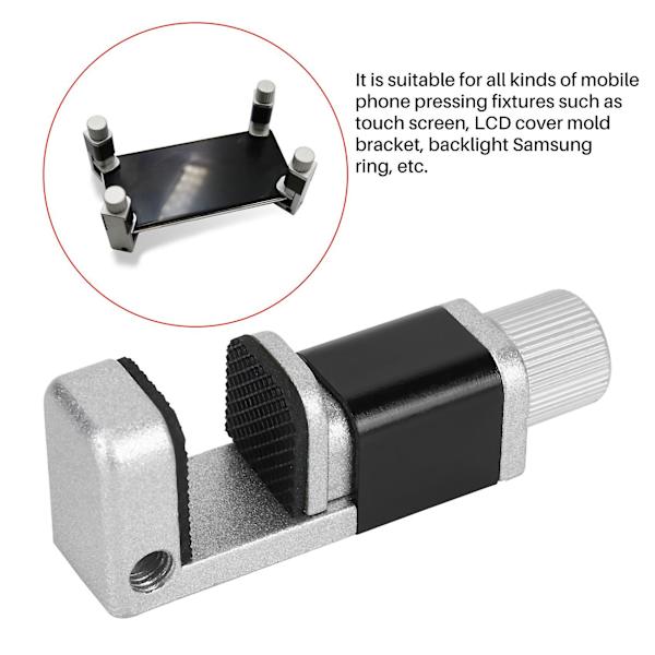 6 st LCD-skärm fixering fixtur klämma set mobiltelefon skärm fixering