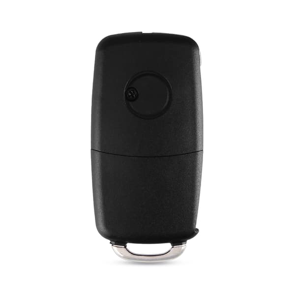 Udskiftning af bilnøgle med 3 knapper til Volkswagen VW Golf Passat Sort Black one size