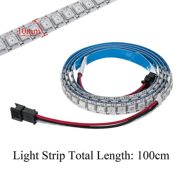 Ws2812b 5050smd 144 LED-ljusremsa med inbyggd Rgb Ic Individ