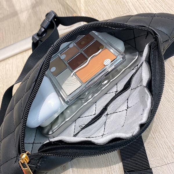 Dam Fanny Pack Midjeväskor Bröstaxelväskor - high quality black