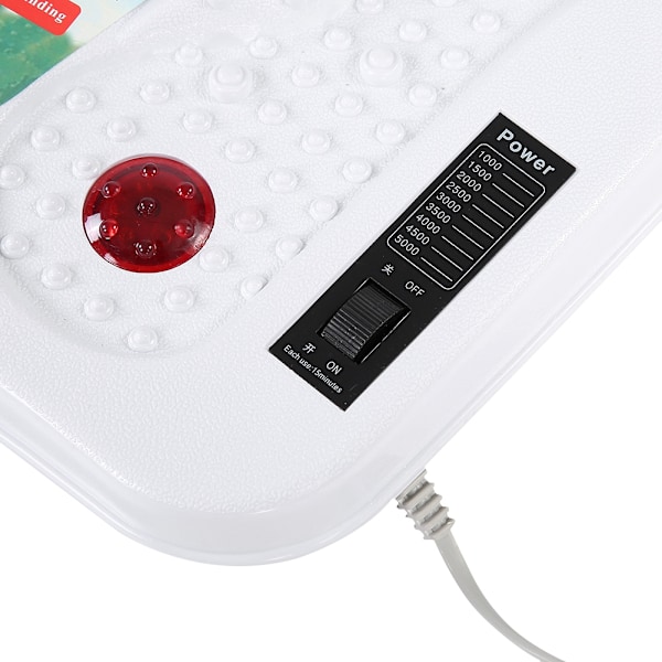 Infraröd Elektrisk Fotmassageapparat med Uppvärmning, Vibration och Fotbad för att Lindra Trötthet, EU-kontakt