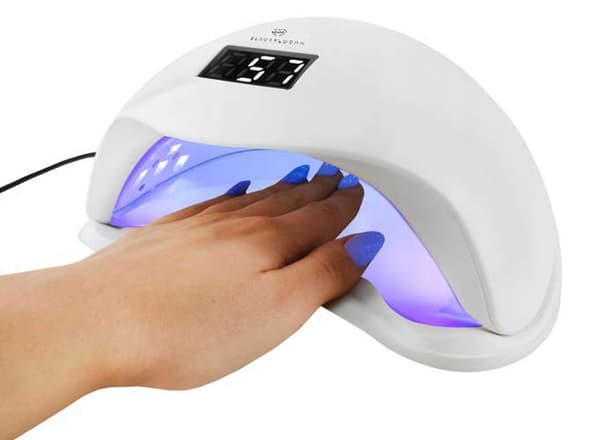 UV-lampe til gellak 48w med bevægelsessensor White Vit