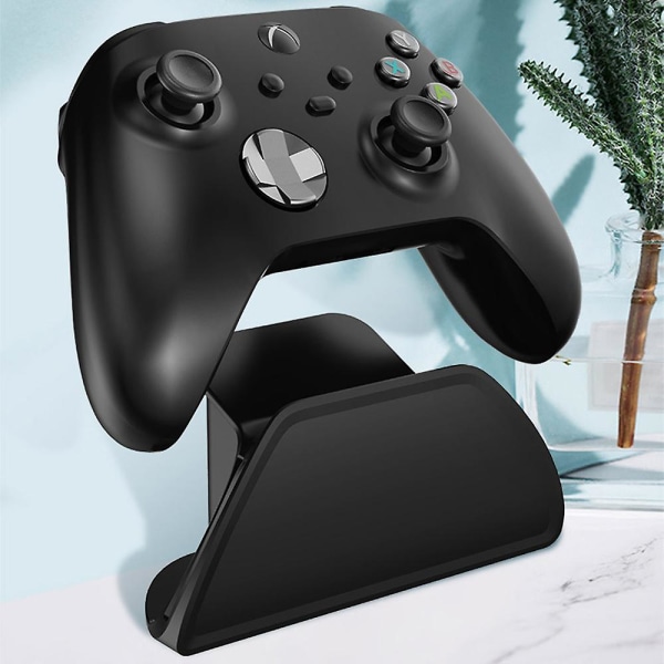 Spelkontrollhållare för Xbox One/One Slim/One X/Series S X - ABS-material, skrivbordsdisplay S Black