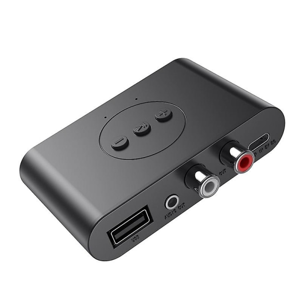 Trådlös ljudmottagare Bluetooth 5.2 Nfc Audio Adapter U Disk Rca 3.5mm Aux Jack Stereo M