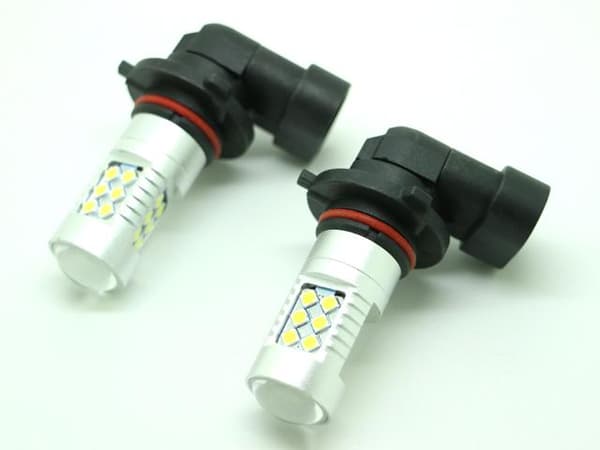 Dimmelys Hb4 9006 Led-lamper 6000K 1100 lumen 12v Silver grey Silvergrå