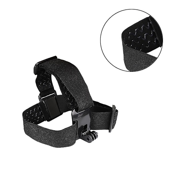 Universal Head Strap Mount Pannbandshållare Mobiltelefon Clip Action Camera Pov För Gopro Xiaomi Huawei Samsung Iphone Plus