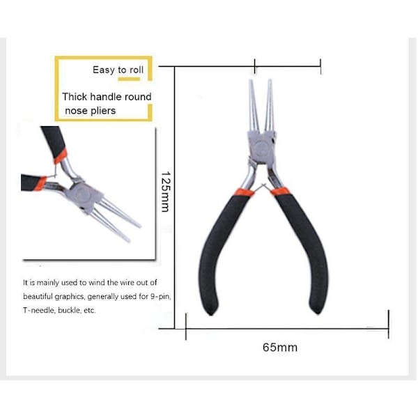 Mega Kit för Smyckestillverkning - Tänger, Tråd, Ringar - DIY Multicolor multifärg