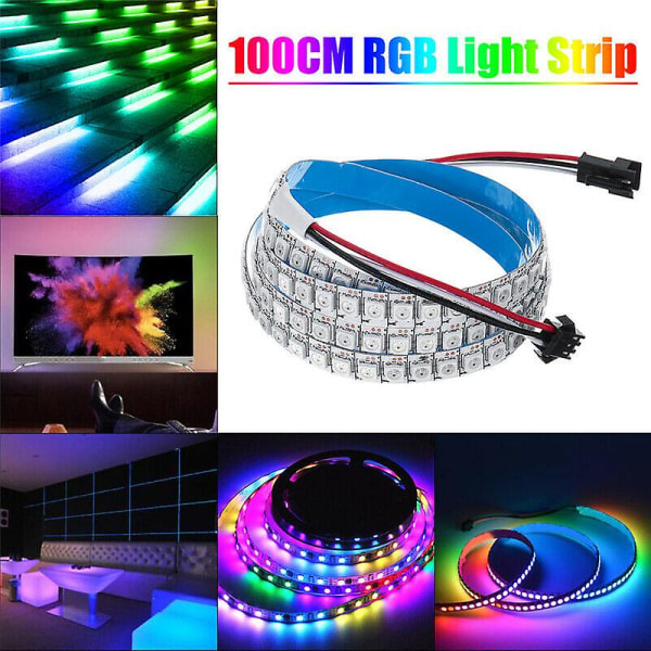 Ws2812b 5050smd 144 LED-ljusremsa med inbyggd Rgb Ic Individ