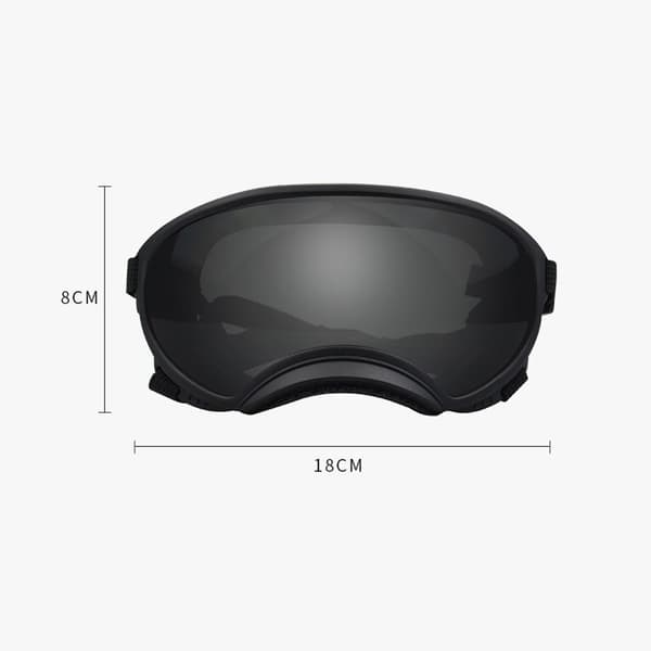 Säädettävät koiran aurinkolasit Anti-UV Lemmikkien aurinkolasit 2