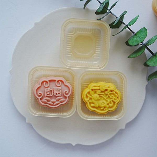 Ruyi-formad bakelse stämpel Mid-Autumn Festival Mooncake Stamps för