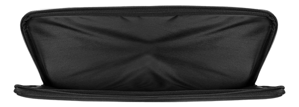 Laptop sleeve, for laptoper opp til 14\", polyester, svart