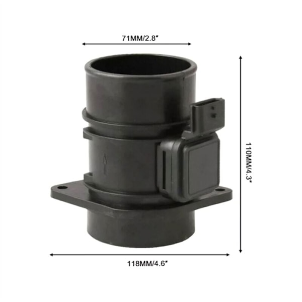 Luftmassemätare Sensor för 2.0 2.5 CDTi 5WK97008Z, 5WK97008, 8200280060
