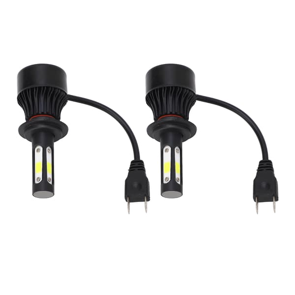 2 stk Bilfrontlykter Universal H7-kontakt LED-frontlyspære Fjernlys Lyssterkt frontlys 0.1