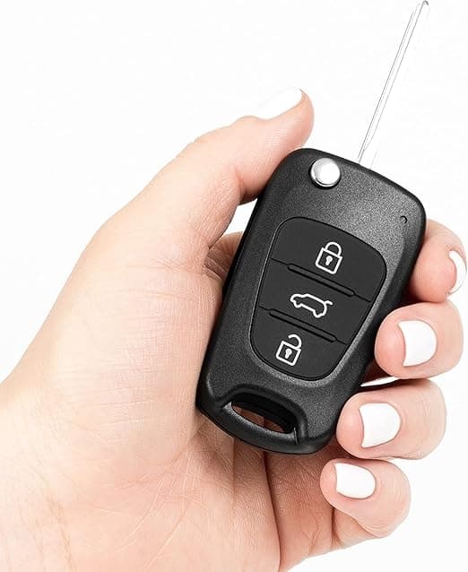 Nøglehus / Alarmboks til Hyundai & Kia - 3 knapper 46