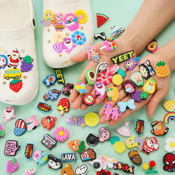 50st Skoberlocker, Crocs Charms Crocs Tillbehör för flickor Pojkar