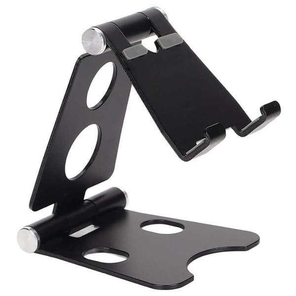 Mobilholder | Bordholder til Smartphone og Tablet Metal sort black
