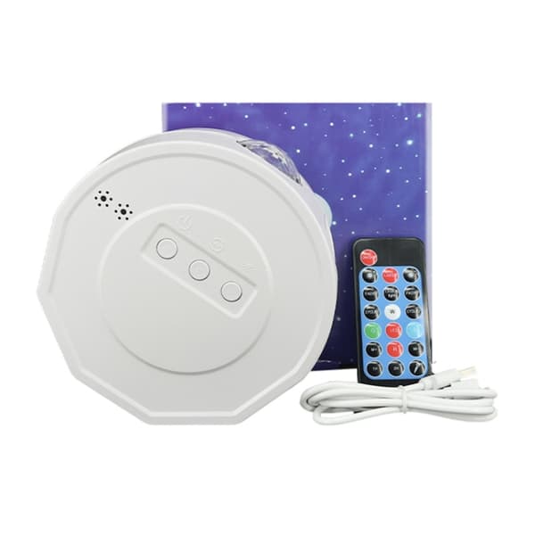 Tähtiprojektor avaruuslampulla & Bluetooth-kaiuttimella