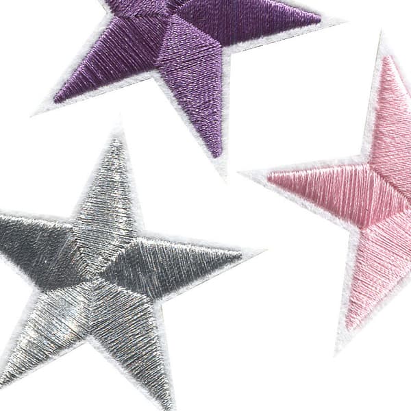 Silitysmerkit, applikoinnit, paikat 34 kpl