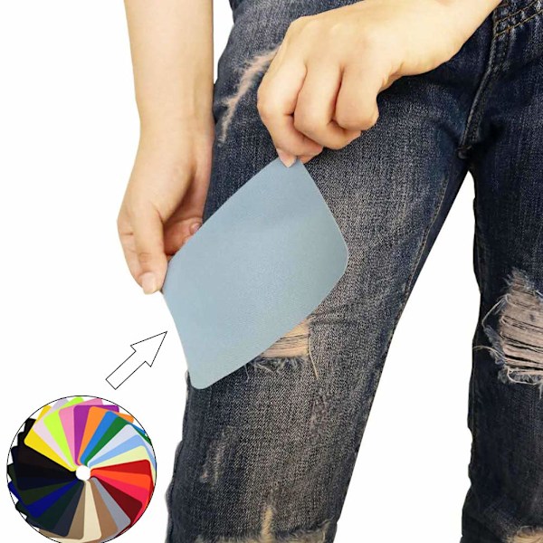 Stryka på laglappar i 18 färger Flerfärgad MultiColor