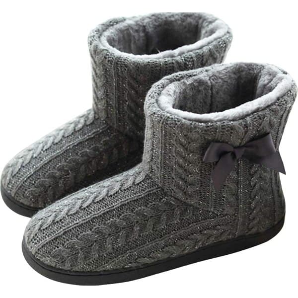 Lämpimät tossut naisille Homeboots 39-40 C Grau