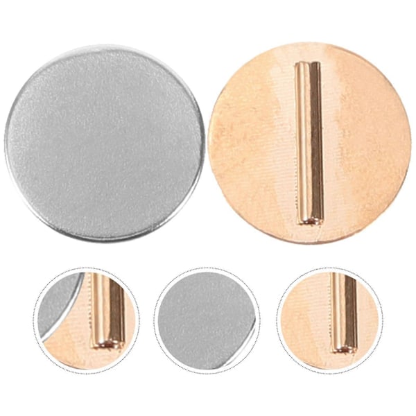 3 Par Klädbroschhållare Magnet Mini Nålomvandlare Magnetisk Broschomvandlare Spänne