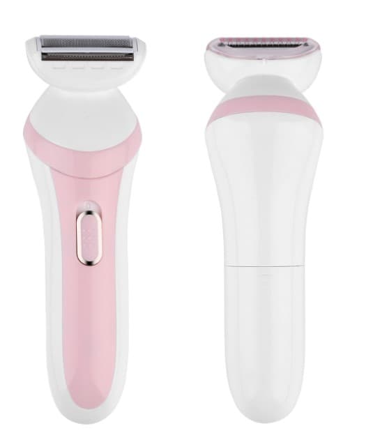 Barbermaskine til kvinder, elektrisk trådløs, rosa