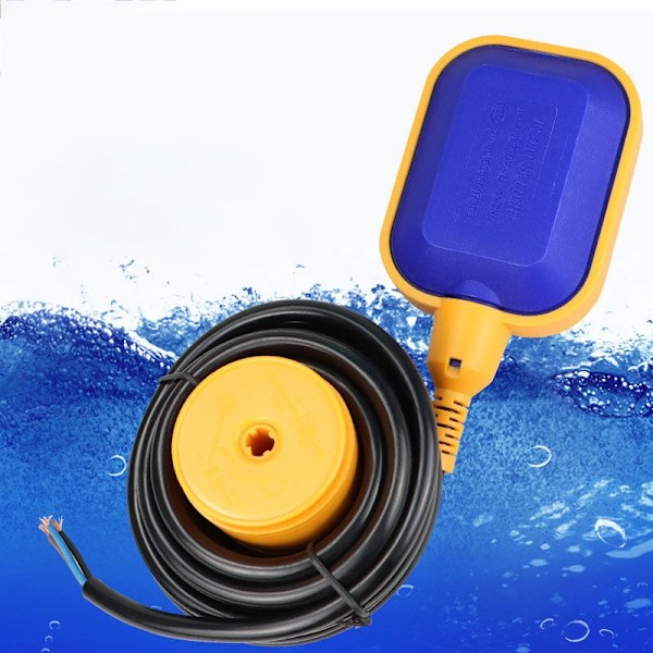 5 m 220V 4A Nivåbrytare för dränkbar pump