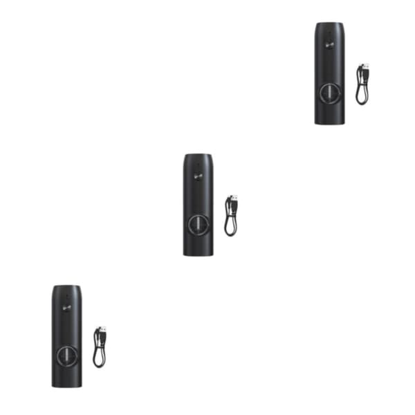 1/2/3 Elektronisk Pepperkvern USB Oppladbar Justerbar Enkel Single 3Set