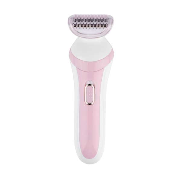 Barbermaskine til kvinder, elektrisk trådløs, rosa