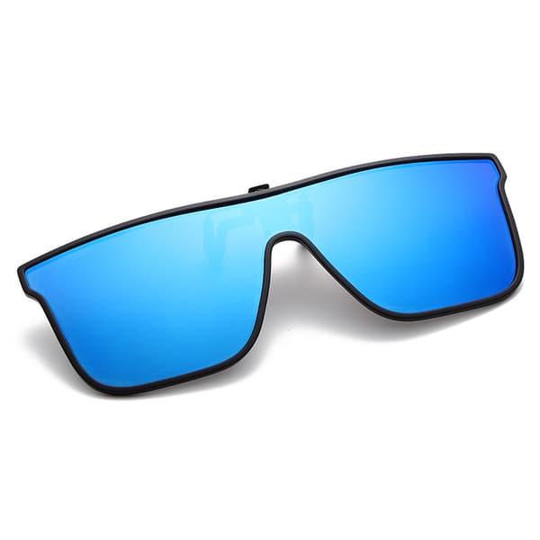 Sport Clip On Solbriller Flip Up blå blue