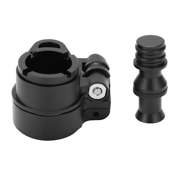 Hopfällbart Kolvadapter Aluminiumlegering Muttermonteringssats Kompatibel med AR-15/AR-10