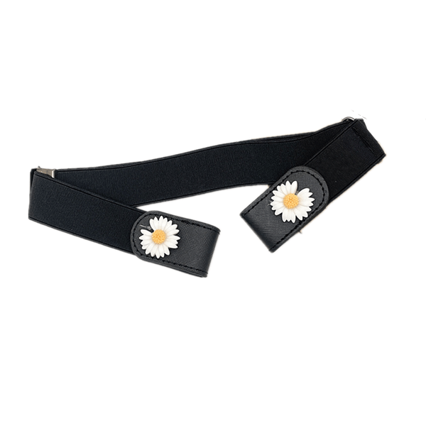 Solkivapaa elastinen vyö, unisex musta Svart M