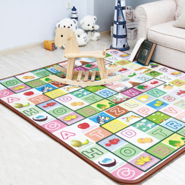 200x180cm Baby Krypmatta Monopol Game Soft Foam Matta