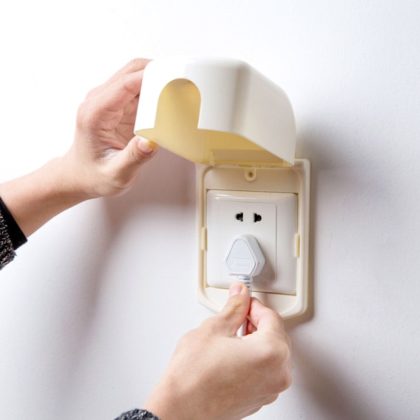 Baby säkerhet eluttag lock skydd djup baby säker uttag lock