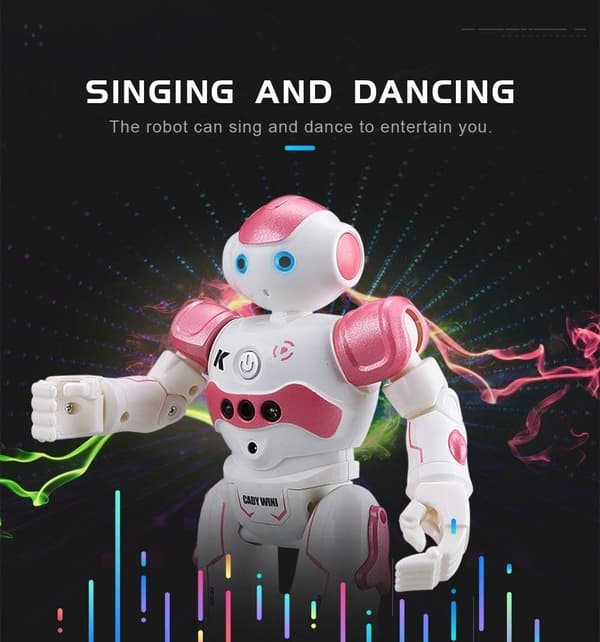 Rc Robot Leker Geststyring Fjernkontroll Programmerbar Robot