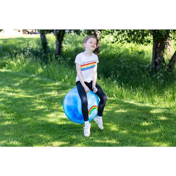Hoppeball for Barn - Ball 60 cm Blue Blå